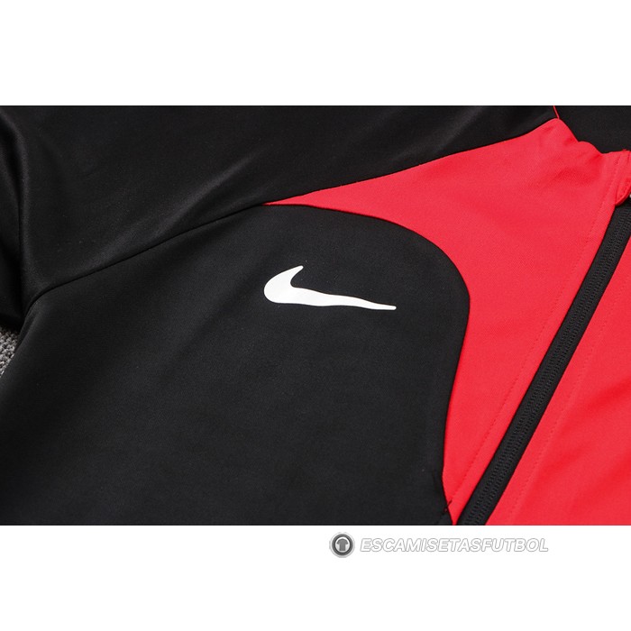 Chaqueta del Corea del Sur 22-23 Negro y Rojo